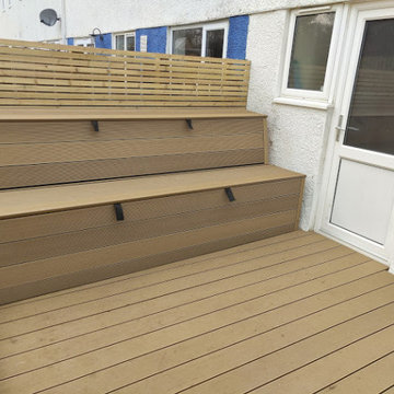 Garden Storage bench  - 'Composite Decking'