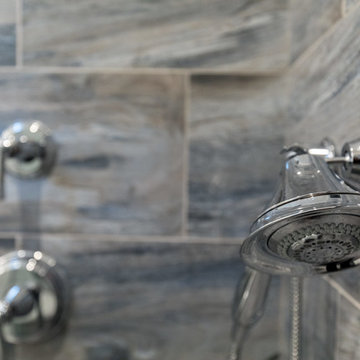 Oakton Transitional Bathroom Remodel