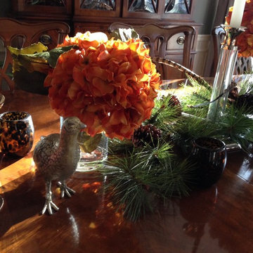 Fall Tablescape/Dining Room Makeover