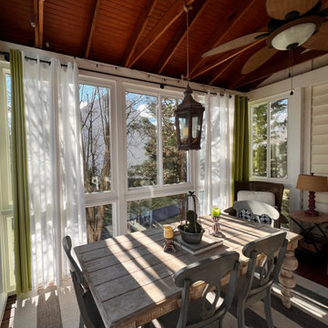 Reinvent your summer-only screened-in porch to a full 3 season room