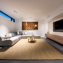 Basement Theatre Room