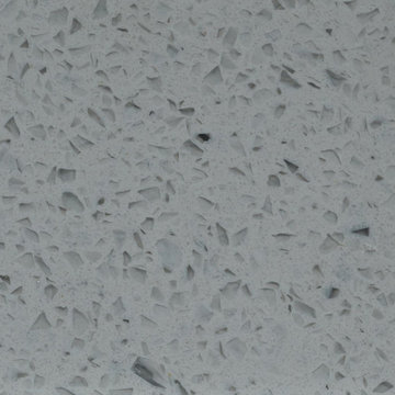 White Engineered Quartz Stone D7141