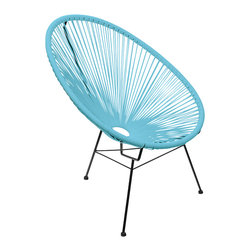 Sunscape Cancun Blue Chair - Outdoor Lounge Chairs