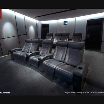 CINEAK Fortuny in new MEDIA Room by Mitra Theaters.