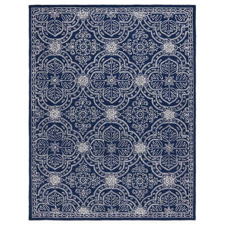 Safavieh Lauren Ralph Lauren Collection LRL6603 Rug, Navy/Ivory, 8'x10'