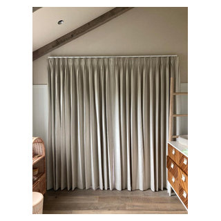 View of Northridge Nursery: Blackout Shades & Heavy Drapery Installation ...
