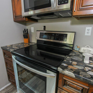 Traditional Kitchen Remodel with Custom Countertops