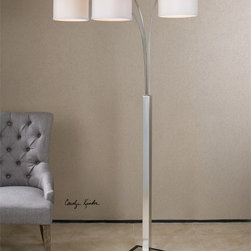 Bradenton Floor Lamp | Uttermost - Floor Lamps