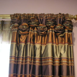 Rouched Tab Panels - Curtains
