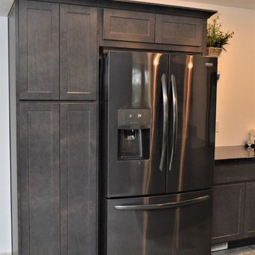 Schererville, IN. BaileyTown USA, Slate Maple Kitchen and Vanity