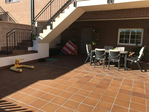 Patio trasero grande, como "rellenar"??