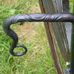 Hand forged iron gate - Home Fencing And Gates