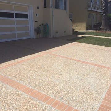 Exposed Aggregate Driveway - Salmon Bay Pebbles