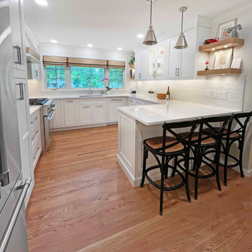Kitchen & Hall Bath Transformation