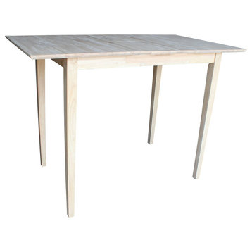 International Concepts Unfinished Rectangular Dining Table