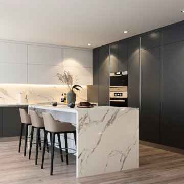 Miami Custom Design Ergonomic Kitchens by VelArt