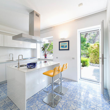Cucina moderna a Capri