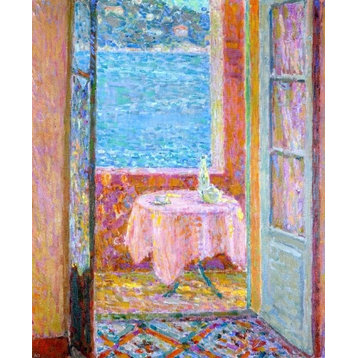 Henri Le Sidaner Table by the Sea Villefranche-sur-Mer Wall Decal