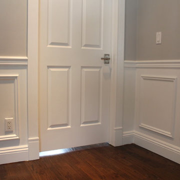 Hawthorne NJ - Stairs/Entry/Wainscoting/Hardwood Floors