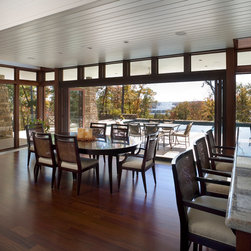 Slide & Fold Doors by Quantum | Jeremiah Eck Architects - Windows And Doors