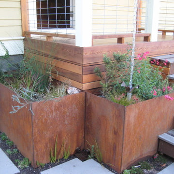 Flow Through Planters