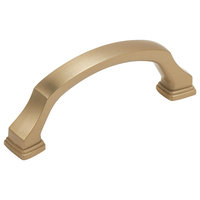 Revitalize 3" Center-to-Center Golden Champagne Cabinet Pull