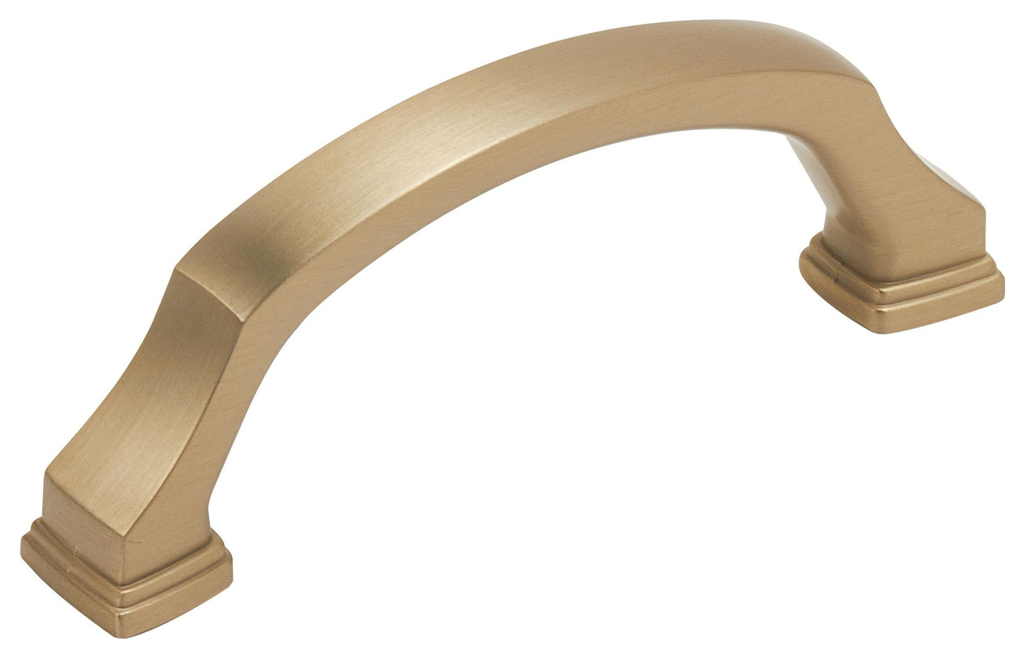 Revitalize 3" Center-to-Center Golden Champagne Cabinet Pull