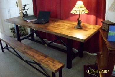 Industrial style table