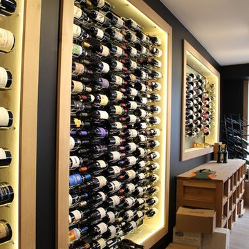 Agencement boutique à vin