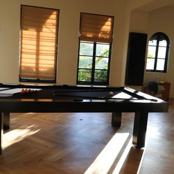 Malibu Luxury Custom Pool Table - Game Tables