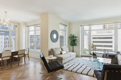 Example of a living room design in New York