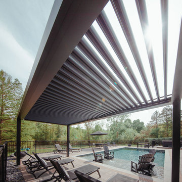 Masciulli Residence - Northville, MI: StruXure Louvered Pergola