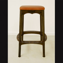 The Tube Steel Stool - Bar Stools And Counter Stools