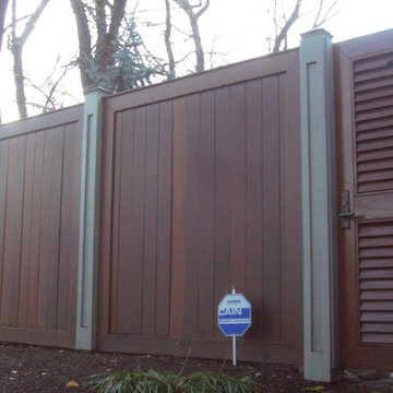 Ipe Fence and Gate