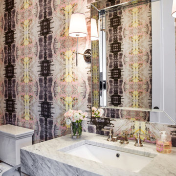Powder Room Wallpaper