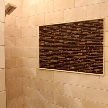 Lethbridge Renovation - Travertine Heaven