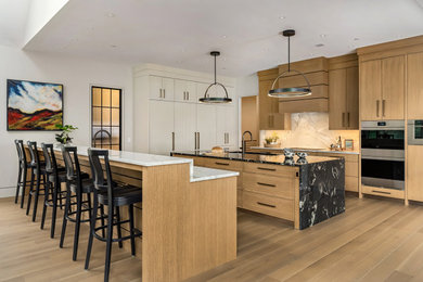 Inspiration for a contemporary kitchen remodel in Philadelphia