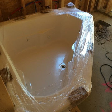 Custom home cabot