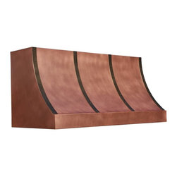 Copper Range Hood | Single Sweep | Vogler - Range Hoods And Vents