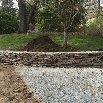 Duxbury Bluestone Patio and Wall Project
