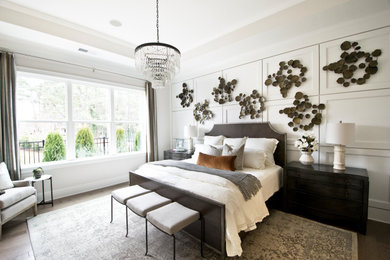 Bedroom - country bedroom idea in DC Metro