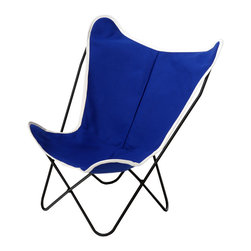 Half Pint Sling Chair - Cobalt - Outdoor Lounge Chairs