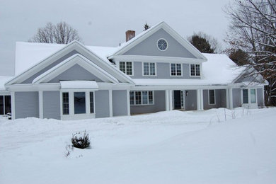 Elegant exterior home photo in Burlington
