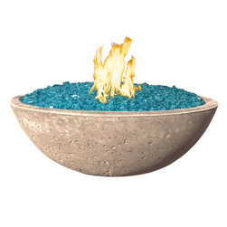 Blaise Concrete Fire Bowl Kit - Fire Pits