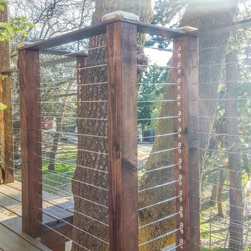 Lake Arrowhead, CA: Cable & Fittings for Rustic Mountain Cabin