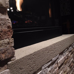 Ledgestone Fireplace - Tile Murals