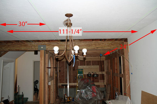 Lowering Existing Ceiling Adding Tray Detail