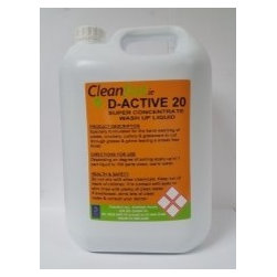 Cleanfast D-Active 20 Washing Up Liquid - Products