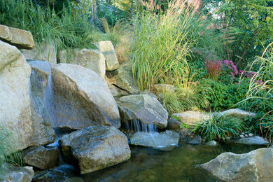 This is an example of a traditional landscaping in Seattle.