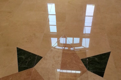 MARBLE FLOOR RESTORATION 'AFTER'